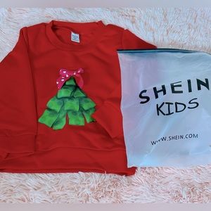 6Y Girls Holiday Sweatshirt